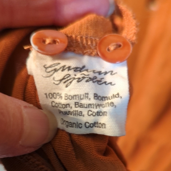 Gudrun Sjoden Orange Dress - Picture 3 of 3